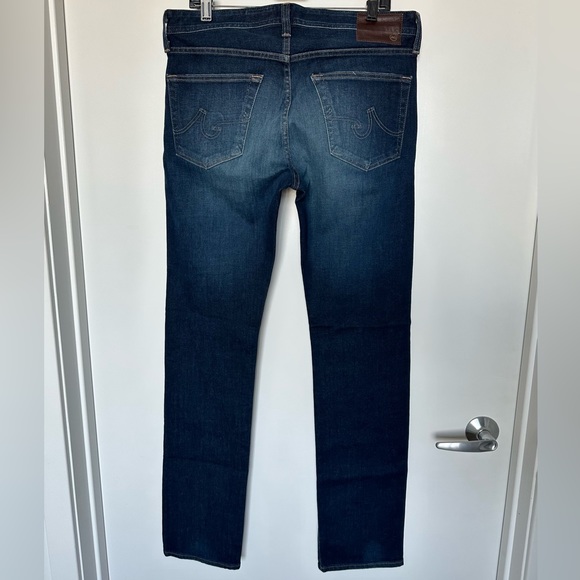 LAST CALL! AG Denim 360 - The Matchbox Slim Straight Jeans - Size 33x34 - Picture 3 of 4